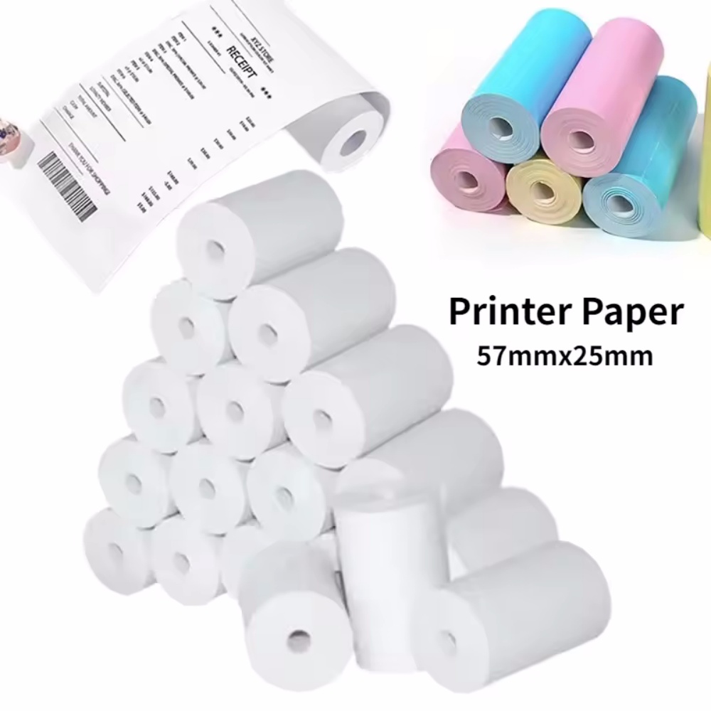 Photo Booth Machine - Thermopapier MINI-Druck selbstklebender Etikettenaufkleber für Mini-Drucker