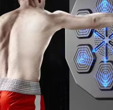 Arcade Games & Vending Co - Heim-Smart-Elektronik-Arcade-Spiel für Erwachsene mit Boxhandschuhen, One-Punch-Musik-Boxmaschine