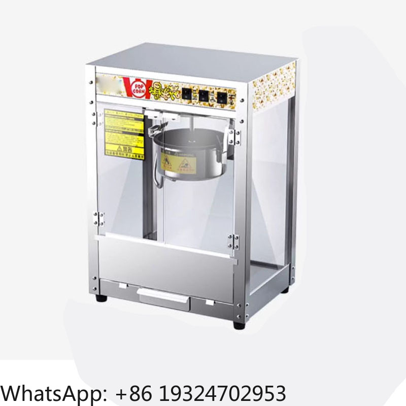 Commercial Vending Machine - Vollautomatische Kommerzielle Popcornmaschine 220/110V Edelstahl Elektrischer