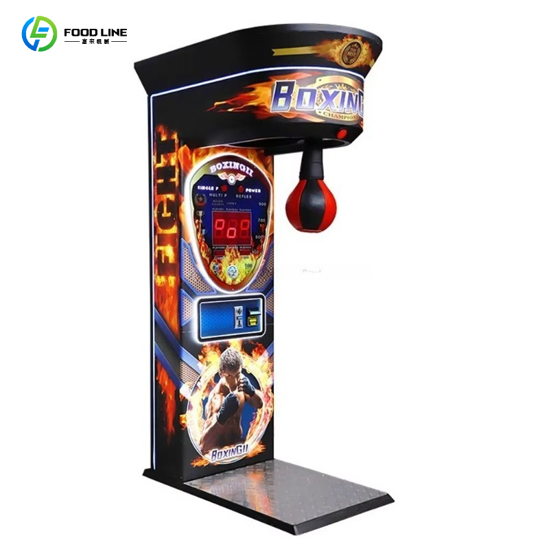 Arcade Games & Vending Co - Black King Boxautomat Super Blaster Schlagkraftmaschine