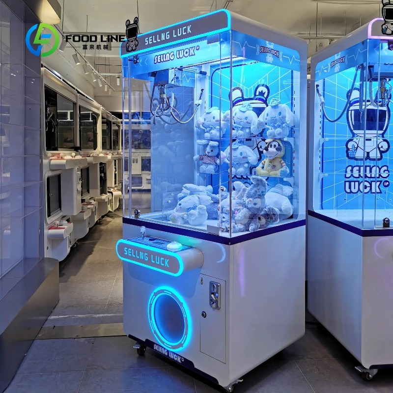 Arcade Vending & Laundry Revenue - Maßgefertigte Münzbetriebene Metall-Greifautomaten, Plüschtier-Verkaufsautomat für Vergnügungsparks,