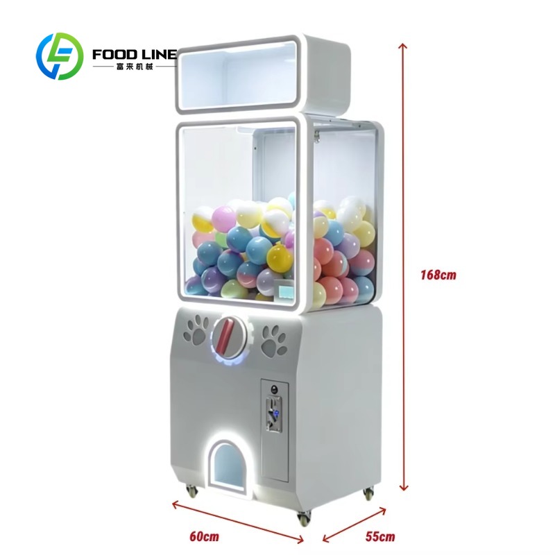 Maßgefertigter Münzbetriebener – Prize Capsule Toy Machine Bewertung und Preis