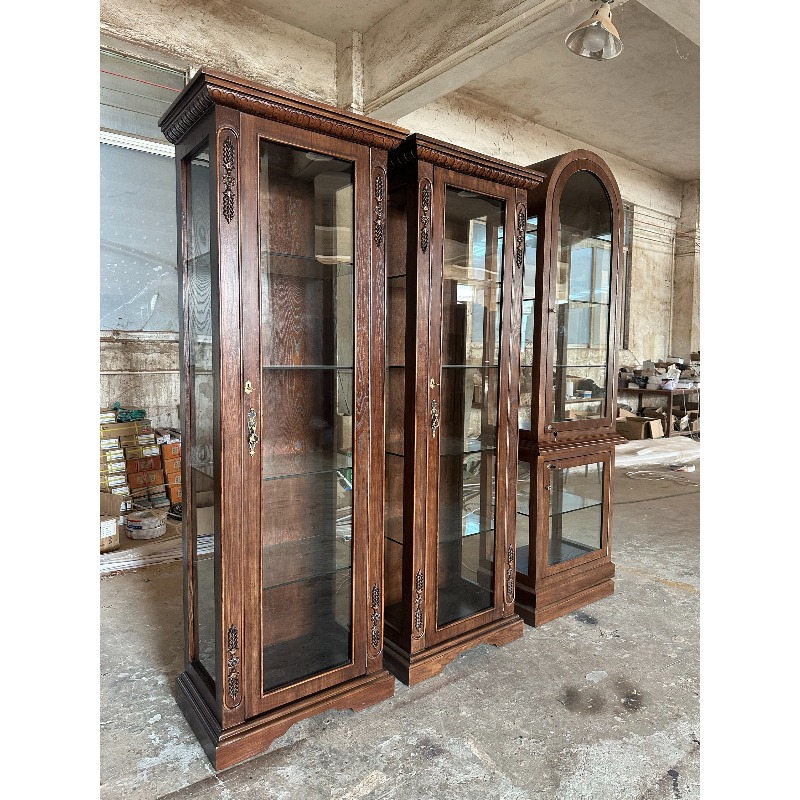 Chinesische Antike Vitrine Gla – Glass Cabinet Display Bewertung und Preis
