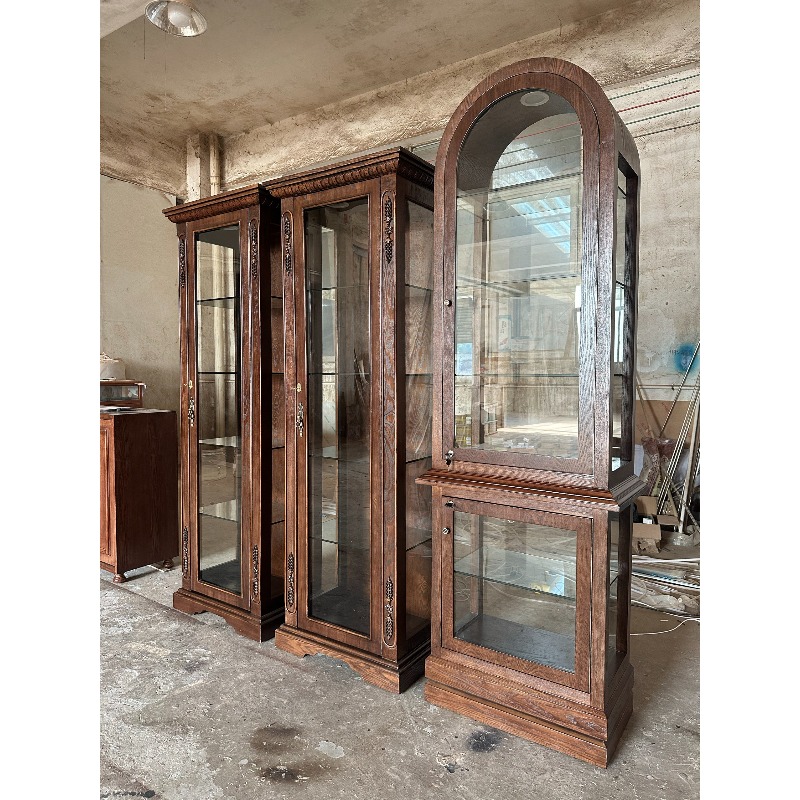 Chinesische Antike Vitrine Gla – Glass Cabinet Display Bewertung und Preis