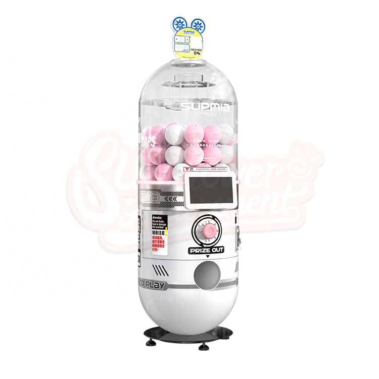 Automatischer, beliebter Münza – Prize Capsule Toy Machine Bewertung und Preis