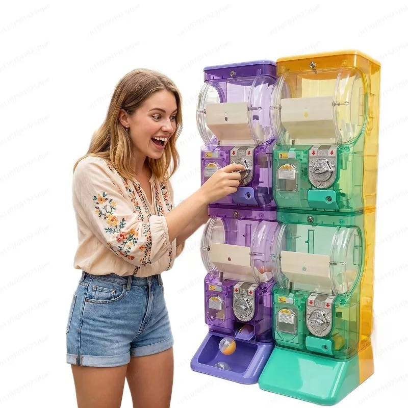 Transparente weiße zweistufige – Arcade Vending & Laundry Revenue Bewertung und Preis
