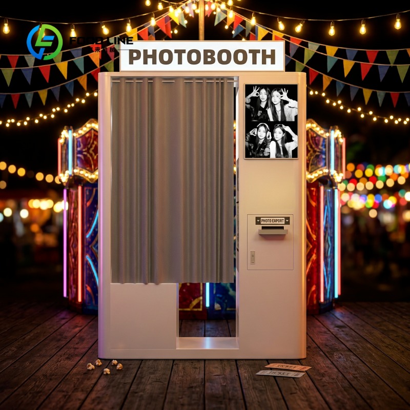 Maßgefertigter Neuer Vintage-S – Photo Booth Machine Bewertung und Preis