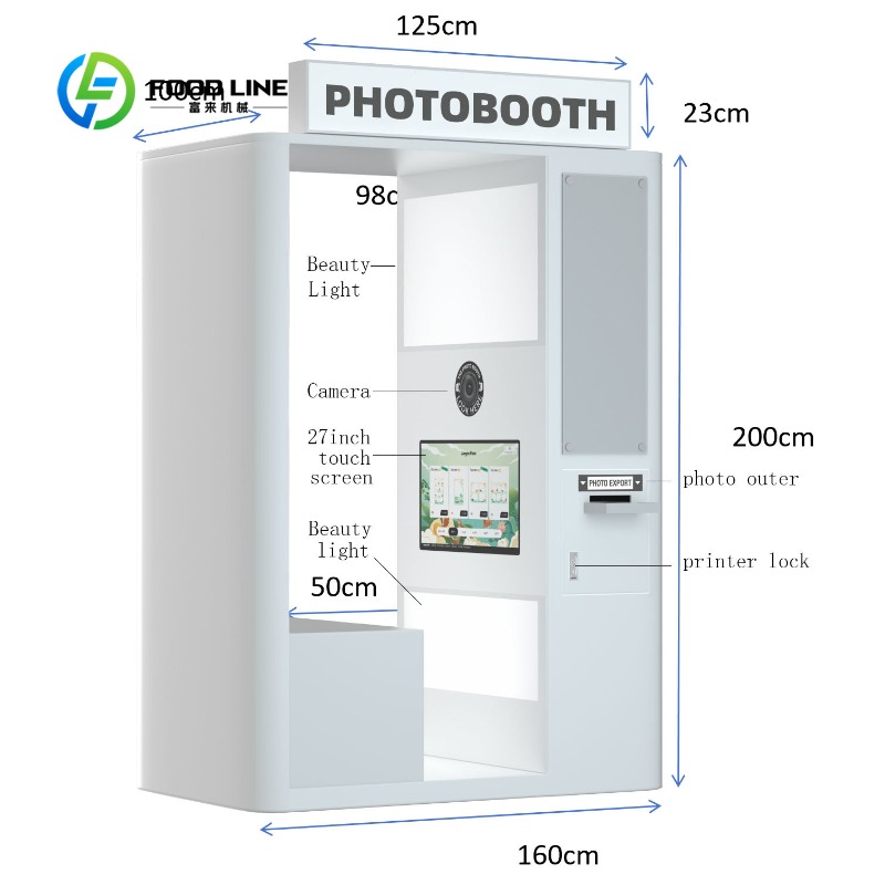 Maßgefertigter Neuer Vintage-S – Photo Booth Machine Bewertung und Preis