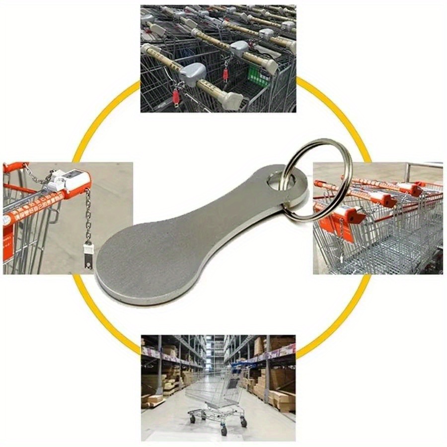 2 Stück/5 Stück, Einkaufskarte – Token Coin Mechanism Bewertung und Preis