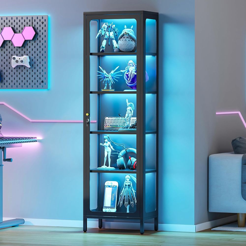 69 Glas-Vitrine mit Schloss &  – Glass Cabinet Display Bewertung und Preis