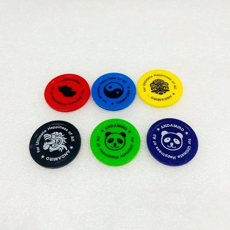 500 Stück personalisierte Plas – Token Coin Mechanism Bewertung und Preis